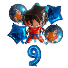 Dragon Balloon Ball Birthday Balloon - 6 Pieces - 12 Inches