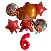 Dragon Balloon Ball Birthday Balloon - 6 Pieces - 12 Inches