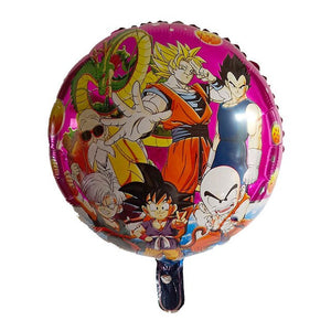 Dragon Balloon Ball Birthday Balloon - 6 Pieces - 12 Inches