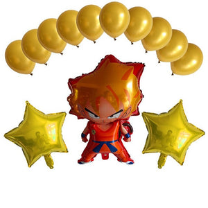 Dragon Balloon Ball Birthday Balloon - 6 Pieces - 12 Inches