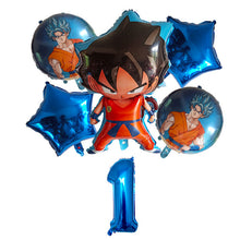 Dragon Balloon Ball Birthday Balloon - 6 Pieces - 12 Inches