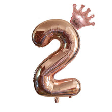 2PCS/lot 32inch Number Foil Balloons Digit
