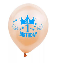 Birthday Number Balloon - 10 Pieces - 12 Inches