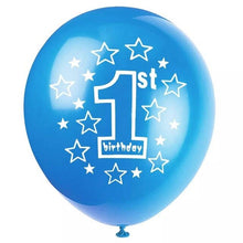Birthday Number Balloon - 10 Pieces - 12 Inches