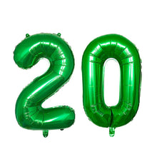 20th Year Birthday Balloon - 2 Pieces - 12 Inches