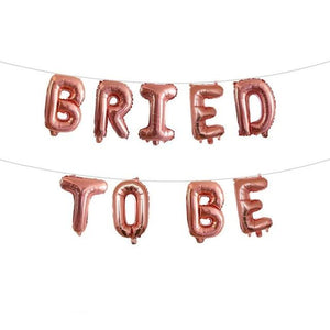 Bridal and Wedding Balloons - Rose Gold - Wedding Anniversaries Bridal Shower - 22 Inches