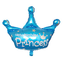 Crown Birthday Balloon - 1 Piece - 39 Inches