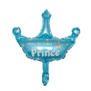 Crown Birthday Balloon - 1 Piece - 39 Inches