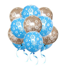 Elsa Snow Birthday Balloon - 10 Pieces - 12 Inches