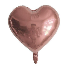 Star Foil Balloons - Rose Gold - 10, 12 and 18 inches