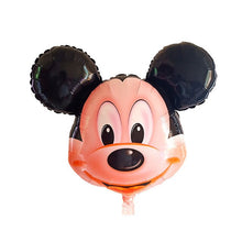 Mickey and Minnie Figure Balloons - Pink Red White Green - 18 Inches