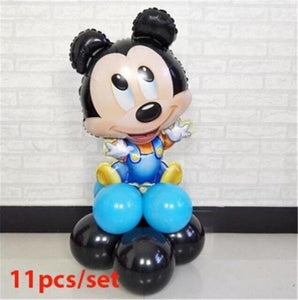 28pcs/lot Mouse Head Balloon Column
