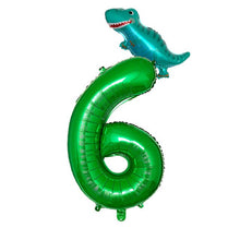 Dinosaur Numbers - Green - 32 Inches