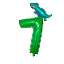 Dinosaur Numbers - Green - 32 Inches