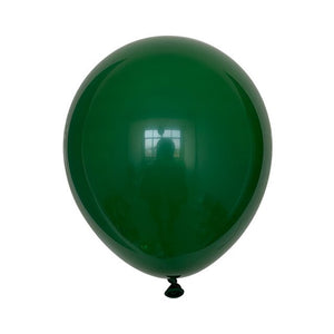 Green Soccer Balloons - Green White Black - 12 Pieces - 18 Inches