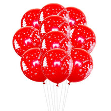 Christmas Balloons - Red Green - Christmas - 50 Pieces - 12 Inches