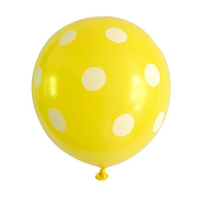 Polka Dot Birthday Balloon - 60 Pieces - 12 Inches