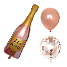 Champagne Bottle Cup Foil Balloon