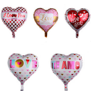 Spanish Love Balloons - Pink Red White - 10 Pieces - 18 Inches