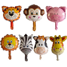 Jungle Party Birthday Balloon -  6 Pieces - 12 Inches