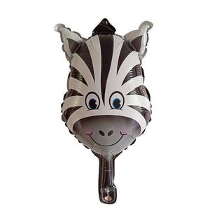 Jungle Party Birthday Balloon -  6 Pieces - 12 Inches