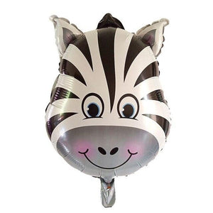 Jungle Party Birthday Balloon -  6 Pieces - 12 Inches