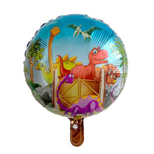Dinosaur Balloons - Red Blue Green - 10 Pieces - 12 Inches