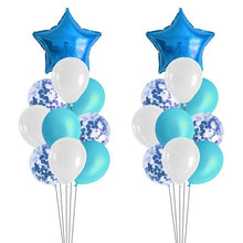 Heart Chrome and Glitter Balloons - 18 Pieces - 18 Inches