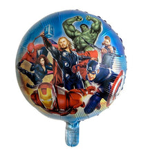 5pcs/lot Superhero Hulk The Avengers Foil Balloons 30inch Blue Number