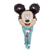 Cartoon Mickey Party Balloons - Red Blue Pink -  10 Pieces -12 Inches