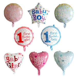 Baby 1st Birthday Balloons Set - 50 Pieces