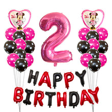 Minnie Mickey Birthday Balloon - 36Pieces - 12 Inches
