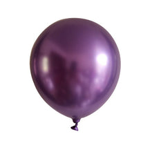 Metallic Chrome Balloons - Mixed Colors -  20 Pieces - 12 Inches