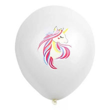 Confetti Unicorn Horn Balloons - 10 Pieces - 12 Inches