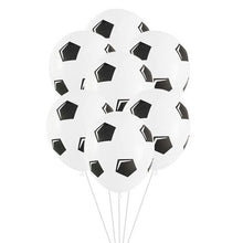 Soccer Party Balloons - Black and White - 50/100 Pieces - 12 Inches