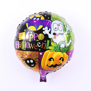 50PC 18inch Halloween Balloons Happy Halloween Decoration Variety Pack