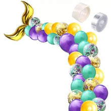 Mermaid Balloons - Birthday Party - 44 Pieces - 24 Inches