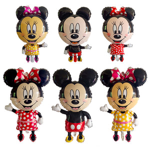 Mickey Minnie Mouse Birthday Balloon - 200 Pieces per lot - 12 Inches